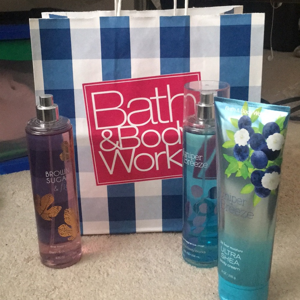 Three 8oz Bath and Body Works products